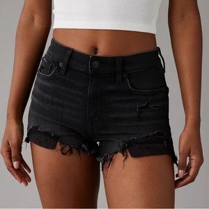 Aerie Next Level High Waisted Denim Short